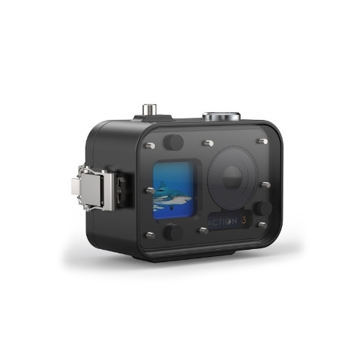 Caisson de plongée T-Dive 250m LCE pour DJI Osmo Action 5 Pro/4/3 – Image 3