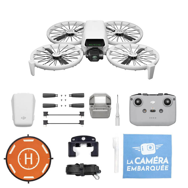 Pack Essentiel -DJI Flip avec radiocommande DJI RC-N3